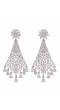 Crunchy Fashion Shimering Sensational American Diamond Studded Dangler Earring CFE1728