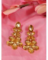 Buy Online Royal Bling Earring Jewelry Gold plated Kundan Meenakari Dangler  Earrings RAE1030 Jewellery RAE1030