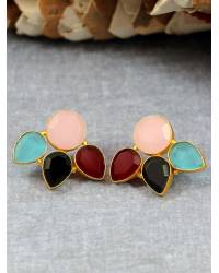 Buy Online Crunchy Fashion Earring Jewelry Traditional Ethnic Meenakari Kundan Design Finger Ring CFR0511 Jewellery CFR0511