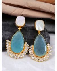 Buy Online Royal Bling Earring Jewelry Crunchy Fashion  Kundan & Stone Black Pearl Multilayer Jewellery  Set  RAS0431 Jewellery RAS0431