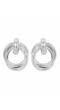 Crunchy Fashion Silver- Tonned Elegant Everstylish Drop & Dangler Earring CFE1811