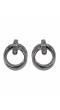 Crunchy Fashion Metallic Silver Tonned Elegant Everstylish Drop & Dangler Earring CFE1812