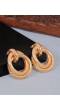 Crunchy Fashion Gold Tonned Elegant Drop & Dangler Earring CFE1822