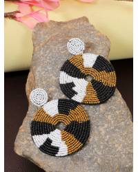 Buy Online Crunchy Fashion Earring Jewelry Boho-Chic Style Handcrafted Multicolor Beaded Stud Earrings For Women Earrings CFE1871