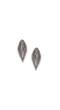 Crunchy Fashion Oxidized Shell Shaped Stud Earrings CFE1860