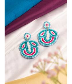 Multicolor Beaded Earrings for Women & Girls