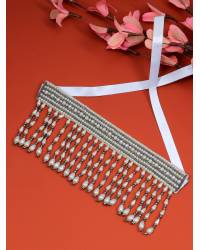 Buy Online Crunchy Fashion Earring Jewelry Multicolored Beaded Heart Stud Earrings - Perfect Valentine's Da Drops & Danglers CFE2222