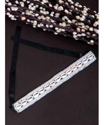 Crunchy Fashion Sea Shell Beaded Necklace CFN0916