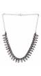 Oxidised German Silver Trendy Choker Necklace CFN0928