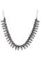 Oxidised German Silver Trendy Choker Necklace CFN0928