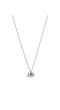 Silver-Plated Blue Eye Crystal Necklace For Women/Girl's
