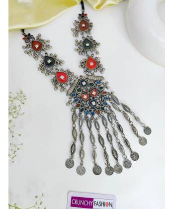 Multicolored Afghan Style Boho Fashion Jewellery for Women & Girls