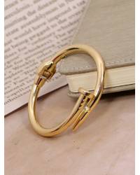 Buy Online Crunchy Fashion Earring Jewelry Gold Plated White Crystal Bracelets  Jewellery CFB0393
