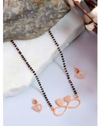 Buy Online Royal Bling Earring Jewelry Classy Gold-Plated Pink Crystal Work Dangler Earrings for Women/Girls Jewellery RAE1249