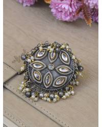 Buy Online Royal Bling Earring Jewelry Gold-plated Multi color  Dangler Jhumka Earrings  RAE1186 Jewellery RAE1186