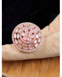 Buy Online Royal Bling Earring Jewelry Classy Gold-Plated  Pink Pearl Kundan Choker Necklace & Earrings Set RAS0411 Jewellery RAS0411