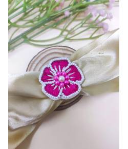 Pink Blossom Handmade Floral/Flower Ring