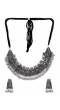 Oxididsed Traditional German Silver Plated Choker Jewellery Set CFS0376