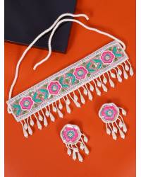 Buy Online Crunchy Fashion Earring Jewelry Dark Brown  Bohemian Handmade Earrings CFE1663 Handmade Beaded Jewellery CFE1663