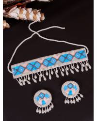 Buy Online Crunchy Fashion Earring Jewelry Beaded Multi Layer  Necklace Set Handmade Beaded Jewellery CFS0302