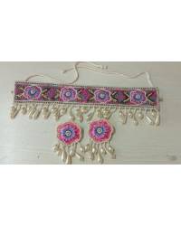 Buy Online Crunchy Fashion Earring Jewelry Pink Beaded Tassels Handmade Earrings Handmade Beaded Jewellery CFE1308