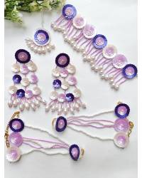 Buy Online Crunchy Fashion Earring Jewelry Dangling Circles Handmade Beaded Earrings for Women and Drops & Danglers CFE2171