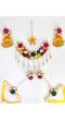 Dulhaniya Multicolored Flower Mehndi Jewellery Set for Haldi