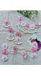 Blossom 2.0: Pink Floral Haldi Mehndi Jewellery Set for Brides