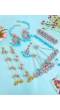 Handmade Beaded Pastel Floral Jewellery for Haldi-Mehndi