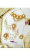 Yellow Pearl & Sea Shell Jewellery Set for Haldi-Mehndi
