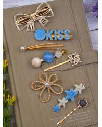 Buy Online Crunchy Fashion Earring Jewelry Multicolor Hair Pin Jewellery CFH0006