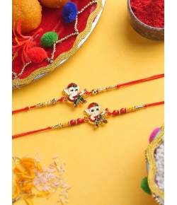 Lil Ganesha Multicolor Rakhi For Kids - Raksha Bandhan Special