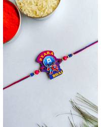 Buy Online Crunchy Fashion Earring Jewelry Crunchy Fashion Multicolor Traditional Kundan Polki Rakhi Set With Dairy Milk Chocolate GCFRKH0119 Rakhi CFRKH0119