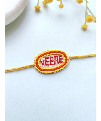 Veere Beaded Rakhi for Brother - Perfect Choice for Raksha Bandhan