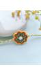 Handmade Flower Rakhi for Bhai,Bhabhi - Perfect for Raksha Bandhan