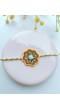 Handmade Flower Rakhi for Bhai,Bhabhi - Perfect for Raksha Bandhan