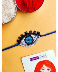 Buy Online Crunchy Fashion Earring Jewelry Handmade Spiderman-Captain America Rakhi Combo for Kids Rakhi CFRKH0261