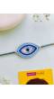 Blue Evil Eye Handmade Rakhi for Brother