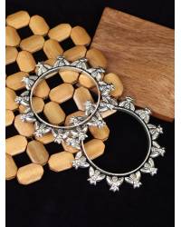 Buy Online Royal Bling Earring Jewelry Gold-plated Red  Kundan Pearl Ethnic Jhumka Earings RAE1790 Jewellery RAE1790