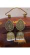 Indian Traditional Gold-Plated Jhumka Jhumki  Earrings RAE1553