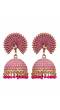 Traditional Golden Pink Peacock Pearl Earrings  RAE1584