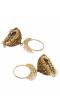 Gold-Plated  Elegant Hoop Earrings RAE1651