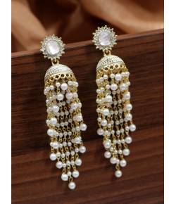 Traditional Stylish Long Jhumka Jhumki Party & Wedding wear Earrings for women RAE1676