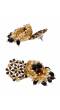 Traditional Black Floral Golden Jhumki Earrings RAE1683