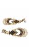 Royal Heavy Chandbali Gold-Plated Blue  Drop & Dangler Earrings RAE1693