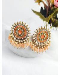 Buy Online  Earring Jewelry Beaded Bliss: Multicolored Handmade Tribal Earrings for Stylish Women Drops & Danglers CFE2374