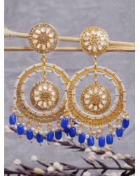 Buy Online Royal Bling Earring Jewelry Traditional Oxidised  Long Chandbali Jhumka Jhumki Earrings RAE2071 Ethnic Jewellery RAE2071