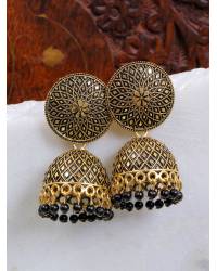 Buy Online Royal Bling Earring Jewelry Traditional Gold-Plated Kundan Studded & Beaded Jewellery Set With Earrings & Maang Tika  RAS0286 Jewellery RAS0286