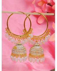 Buy Online  Earring Jewelry Rose Gold Plated Stylish Crystal Charm Bracelet Jewellery CFB0363