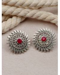 Buy Online Crunchy Fashion Earring Jewelry Star Globule Blue Stud Jewellery CFE0437